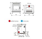 Estufa edilkamin de pellets modelo LILLE 8kw - Imagen 3